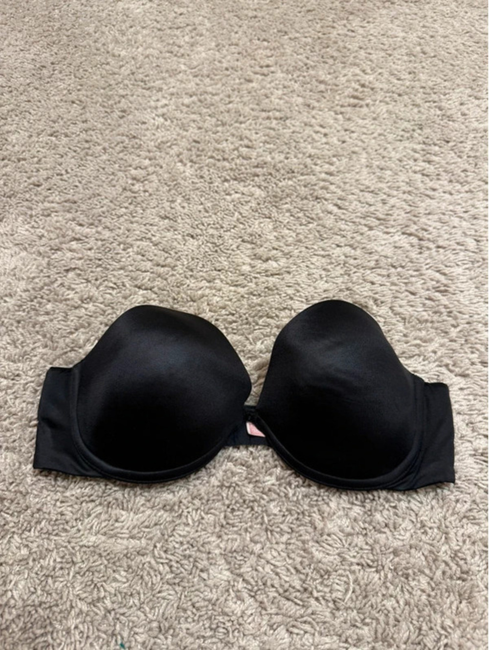 Vintage 2006 Victoria’s Secret Very Sexy Black Strapless Bra Size 34C Y2K